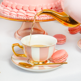 Teacup Blush Stripes - Cristina Re Designs