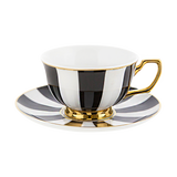 Teacup Ebony Stripes - Cristina Re Designs