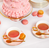 Teacup Blush Stripes - Cristina Re Designs