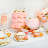 Teacup Blush Stripes - Cristina Re Designs