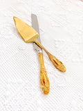 Vintage Cake Knife Gold - Cristina Re Designs