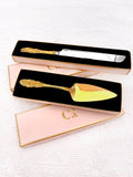 Vintage Cake Knife Gold - Cristina Re Designs