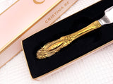 Vintage Cake Knife Gold - Cristina Re Designs
