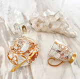Teacup White Celestite - Cristina Re Designs