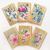 Flamingo Jungle - B6 Notebook - Cristina Re Designs