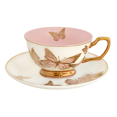 Teacup & Saucer Chrysalis - Cristina Re Designs