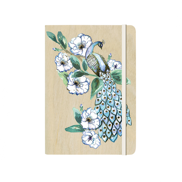 Peacock Garden - B6 Notebook - Cristina Re Designs